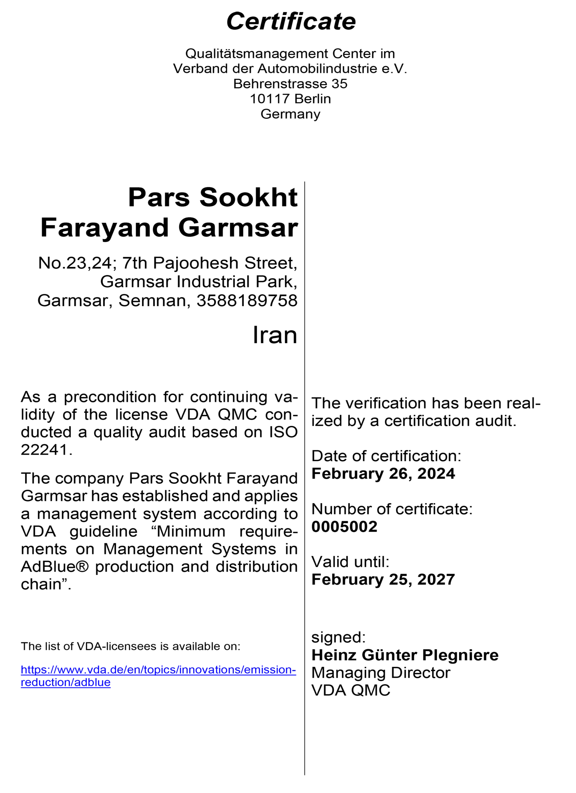 VDA